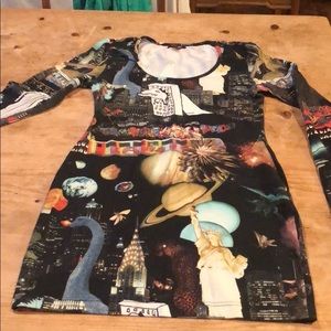 Nameless bodycon long sleeve mini dress Nastygal